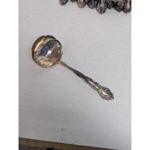 Vintage Oneida Beethoven Silverplate Flatware Ladle Serving 8"